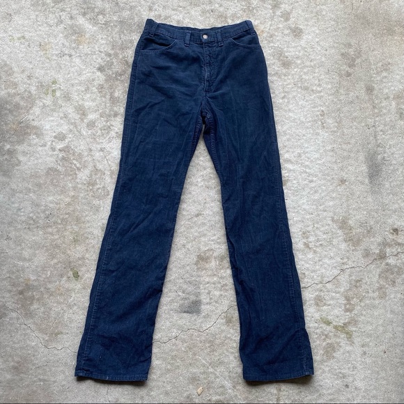 Vintage 70s Levis White Tabs Corduroy Pants - Picture 1 of 6
